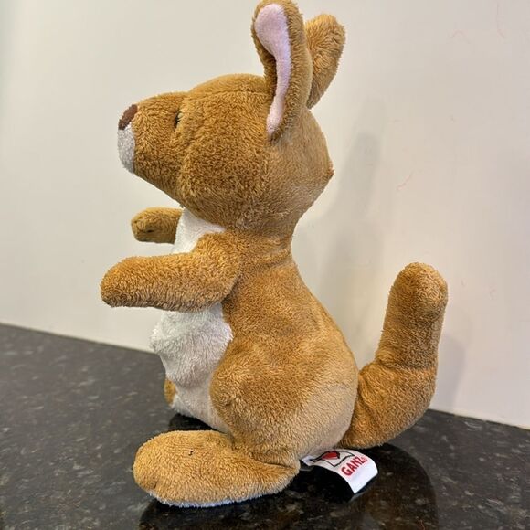 Ganz Webkinz Kangaroo HM180 Plush Stuffed Animal Beanie 9" No Code - Picture 3 of 8